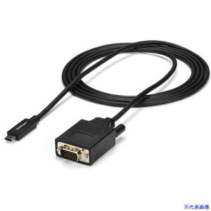 StarTech fBXvCϊP[u/USB|C | VGA/2m/1920x1200/ubN/rfIRo[^[ CDP2VGAMM2MB(5389701)[@l][O]