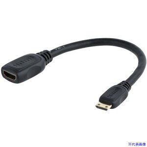 StarTech fBXvCA_v^[/Mini HDMI - HDMI 1.4/4K30Hz/ubN/rfI ϊ Ro[^[ HDACFM5IN(5391289)