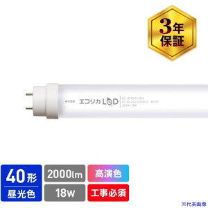 ��ecorica �����F ���ǌ`LED�����vL3A2�V���[�Y 40�` �����F(6500K)�^�C�v ECLLD4EGDL3A2(5483945)