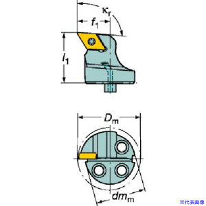 ��SANDVIK �R���^�[��SL �R���^�[��107�p�J�b�e�B���O�w�b�h(410) 570SDUCR2507DX(5633028)[�����ʓr�����ς�][�@�l����][�f�O���]