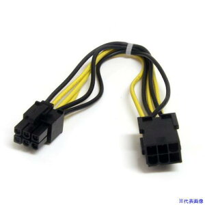 ��StarTech PC�d���P�[�u��/PCI Express�d������/20cm/6 �| 6�s�� PCIEPOWEXT(5723278)[�@�l����][�O������]