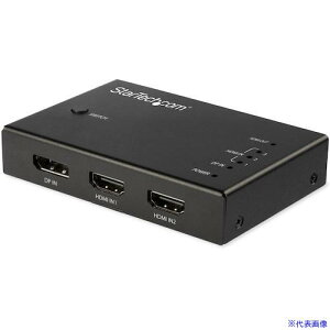 ��StarTech HDMI�f�B�X�v���C�ؑ֋@/4����1�o��/4K60Hz/�����ؑ֋@�\/3x HDMI/1x DisplayPort VS421HDDP(5725009)[�@�l����][�O������]
