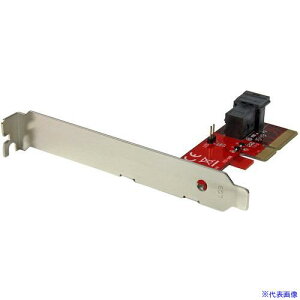 X^[ebN PCI ExpressJ[h/x4/PCIe 3.0 - SFF-8643/NVMe U.2 SSD hCuA_v^[ PEX4SFF8643(5745316)[@lEƏ][O]