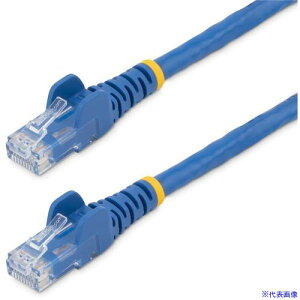 ��StarTech �J�e�S��6 LAN�P�[�u��/1.5m/�u���[/�M�K�r�b�g�C�[�T�l�b�g�P�[�u��/�c���܂�h�~�@�\�t/CAT6 N6PATC150CMBL(5745319)[�@�l����][�O������]