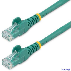 ��StarTech �J�e�S��6 LAN�P�[�u��/1.5m/�O���[��/�M�K�r�b�g�C�[�T�l�b�g�P�[�u��/�c���܂�h�~�@�\�t/CAT6 N6PATC150CMGN(5745343)[�@�l����][�O������]