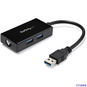 StarTech LANA_v^[/USB|A/1x RJ45/MKrbgC[Tlbg/2x USB|A|[g/ubN USB31000S2H(5746870)[@l][O]