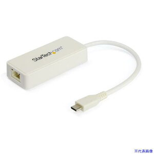 StarTech LANA_v^[/USB|C/1x RJ45/MKrbgC[Tlbg/1x USB|A|[g/zCg US1GC301AUW(5746903)[@l][O]