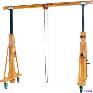 ���X�[�p�[ �|�[�^�u����^�N���[��(�L�k�^)�X�p�������^�C�v �g��:2�`3m �e��:490kg PMC490BNS(5820609)[�����ʓr�����ς�][�@�l����][����]
