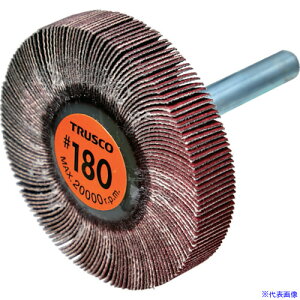 ��TRUSCO �Z���~�b�N�t���b�v�z�C�[�� ���a6mm #180 �O�a50×��10×����40 (5��) TCF5010CE180(5882213)