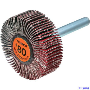 ��TRUSCO �Z���~�b�N�t���b�v�z�C�[�� ���a6mm #80 �O�a40×��15×����40 (5��) TCF4015CE80(5883713)