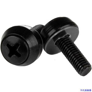 ��StarTech �T�[�o�[���b�N����/�l�W/M5/12mm/100����/�u���b�N/IT AV �l�b�g���[�N�@�� ���b�N�p CABSCREWSM5B(5947671)[�@�l����][�O������]