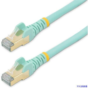 ��StarTech �J�e�S��6a LAN�P�[�u��/0.5m/�A�N�A/RJ45�R�l�N�^�[/STP�P�[�u��/10GbE�Ή�/�c���܂�h�~�@�\�t 6ASPAT50CMAQ(5947683)[�@�l����][�O������]