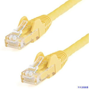 ��StarTech �J�e�S��6 LAN�P�[�u��/15m/�C�G���[/�M�K�r�b�g�C�[�T�l�b�g�P�[�u��/�c���܂�h�~�@�\�t/CAT6 N6PATC15MYL(5960648)