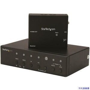 ���X�^�[�e�b�N �}���`�r�f�I�G�N�X�e���_�[/4K UHD/Cat 5e �� 6/HDBaseT�Ή�/�ő�70m/DP HDMI VGA STDHVHDBT(5977945)[�@�l�E���Ə�����][�O������]