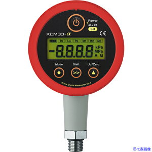 ���N���[�l �����x�f�W�^�����͌v KDM30�|�� �Q�[�W�� �O���d���쓮(24V) �� RS232C�o�� KDM30ALPHA70MPAGMRER(6464830)[�@�l����][�O������]