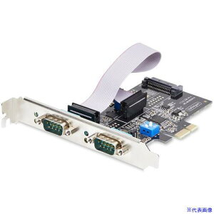 StarTech RS232C RS422 RS485C^[tF[XJ[h/PCIe x1/2|[g/Win&Linux/DB9 g 2S232422485PCCARD(6527443)[@l][O]