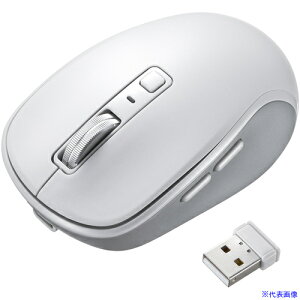 ��SANWA �É����C�����X�u���[LED�}�E�X(�[�d���E5�{�^��) MAWBS520W(6573018)[�@�l����][�O������]