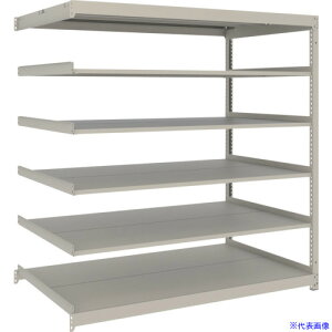 ��TRUSCO �X�`�[�����b�N �����b�N(�I�����^�C�v�A�ω׏d100Kg)1800×875×H1500 6�i�A�� �l�I�O���[ UL5696B(NG)(6626587)