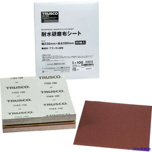 ��TRUSCO �V�[�g�y�[�p�[(�ϐ������z�V�[�g ���E�����p�^�C�v) #100 230X280mm(50����) TTKS100(6646399)