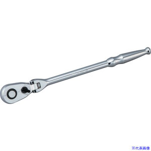 ��KTC 9.5sq.�t���b�N�X�����O���`�F�b�g�n���h��(90���M�A) BR390FL(6886961)