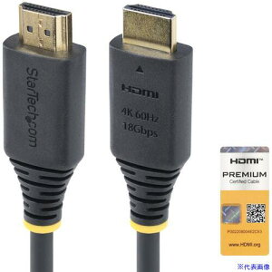 StarTech HDMI 2.0P[u/4m/4K60Hz/Premium HDMI/HDR10 ARC UHD er TVp HDMI2CABLE4K604M(6907899)[@l][O]