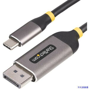 StarTech USB|C | DisplayPort 1.4ϊP[u/3m/8K60Hz/DP Alt/fBXvCA_v^[ 142USBCDP8K10F(6909424)[@l][O]