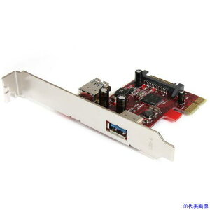 StarTech USB|AgJ[h/PCIe 2.0 x1/2|[gUSB|A 3.2 Gen 1/C^[tF[X/Windows PEXUSB3S11(6914231)[@l][O]