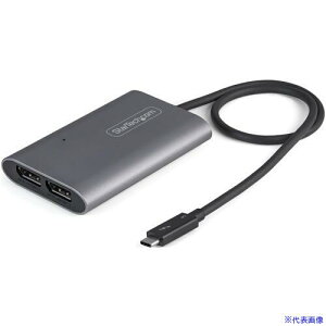 ��StarTech Thunderbolt 3 �| DisplayPort 1.4�ϊ��A�_�v�^�[/2���/ 4K60Hz/�r�f�I�R���o�[�^ TB32DP14(6915713)[�@�l����][�O������]