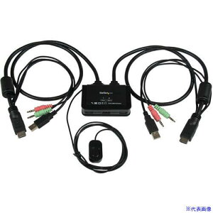 StarTech KVMXCb`/2|[g//HDMI 1080p/P[ǔ^/[gXCb`t/PC p\Rؑ֊ SV211HDUA(6915725)[@l][O]