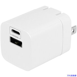 Owltech őPD30Wo GaN(KE)̗p USB Type|C×1 USB Type|A×1 AC[d OWLAPD30C1A1RWH(6938462)[ʓrς][@l][fO]