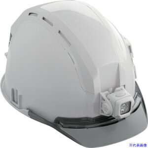 ■タジマ ヘルメット セフメット(セフ取付溝付ヘルメット) ベーシックセット ED ホワイト HSWB1(6962246)