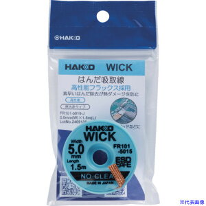 ������ �͂񂾋z��� �E�C�b�N FR�|101 �m�[�N���[�� 5mm×1.5m FR1015015J(6964614)