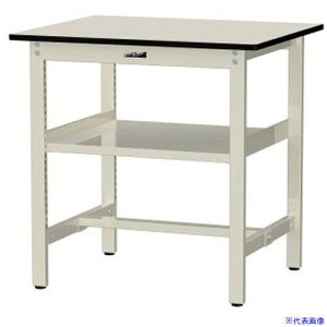 �����}�e�b�N ���ʍ�Ƒ� ���[�N�e�[�u��500�V���[�Y �Œ莮 ���ԑS�ʒI�t ���r�V�[�g�V�� W900×D750×H900mm �A�C�{���[/���}�e�b�N�A�C�{���[ SJRH975S2II(6971256)[�@�l����][�O������]