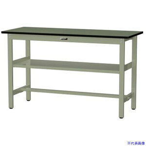 �����}�e�b�N ���ʍ�Ƒ� ���[�N�e�[�u��500�V���[�Y �Œ莮 ���ԑS�ʒI�t ���r�V�[�g�V�� W1500×D600×H900mm �O���[��/���}�e�b�N�O���[�� SJRH1560S2GG(6974365)[�@�l����][�O������]