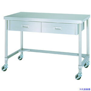���V���R�[ �X�e�����X��Ƒ�(�Жʈ��o�E�O���g�ESUS304)W900×D600×H1200 WDTNC90601200U100(7265521)[�����ʓr�����ς�][�@�l����][�O����]