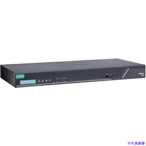 ��MOXA ��2���� 16�|�[�g RS�|232 �Z�L���A�^�[�~�i���T�[�o�[ 10/100/1000M RJ45×2 �d���P�[�u��×1 NPORT661016G2JP(7312684)[�@�l����][�O������]