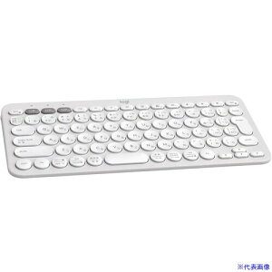��Logicool �L�[�{�[�h PEBBLE KEYS 2 K380S �I�t�z���C�g K380SOW(7401730)×4[�����ʓr�����ς�][�@�l����][�f�O���]