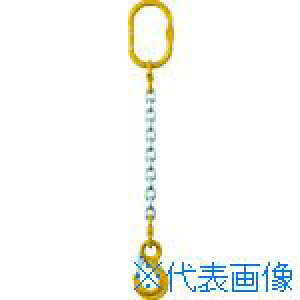 ■象印 チェーンスリング100(アイタイプ)荷重2.5t線径10.0mmL1.5m 1MFFYP10(7531133)