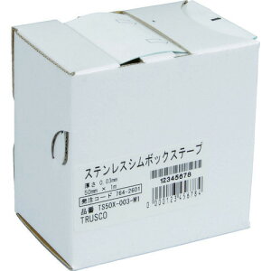 ��TRUSCO �X�e�����X�V���{�b�N�X�e�[�v 0.005 50mmX1m TS50X0005M1(7642571)