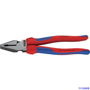 ��KNIPEX ���͌^�y���` �R���t�H�[�g�n���h�� 225mm (SB�X���W���p�b�P�[�W�d�l) 0202225SB(7659148)