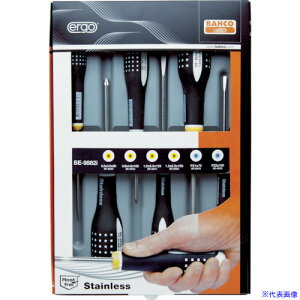 ��BAHCO �O���b�v�h���C�o�[ �G���S�X�e�����X�h���C�o�[ 6�{�Z�b�g BE�|8020I�A8040I�� BE9882I(7928483)