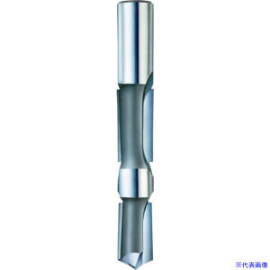 ■大日商 木工用ドリル 木工ビット 超硬2段フラッシュビット 軸径12×刃径12mm 2F1212(7961065)