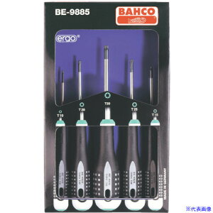 ��BAHCO �≏�h���C�o�[ �G���S�h���C�o�[�Z�b�g BE�|8910(T�|10)�� 5�{�Z�b�g BE9885(8131526)[�����ʓr�����ς�][�@�l����][�f�O���]