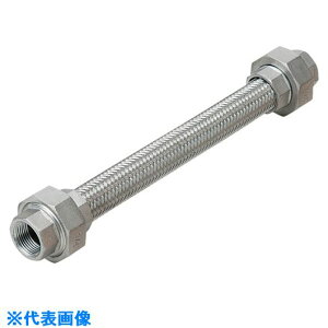 ��NFK �W�����j�I�����t���L�V�u���z�[�X(�J���[��) ���j�I��SUS304(ALLSUS304) 40A×1000L NK1000SUS30440A1000L(8171076)[�����ʓr���ς�][�@�l�E���Ə�����][�f�O���]