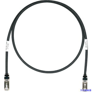 ��PANDUIT CAT6A/CAT6 �V�[���h�p�b�`�R�[�h 1m �� STP6X1MBL STP6X1MBL(8180467)