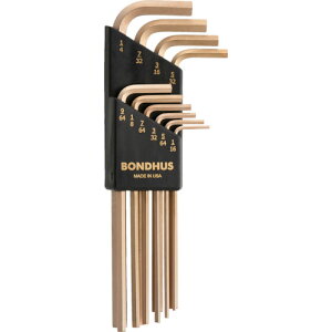��BONDHUS �Z�pL�|�����` �����O �S�[���h �C���` �Z�b�g10�{�g(1/16�|1/4) No.38138 HLX10G(8218823)[�����ʓr�����ς�][�@�l����][�f�O���]