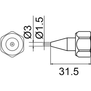 ������ �m�Y�� N�|1.5 �܃i�b�g�t 801N1.5(8283945)