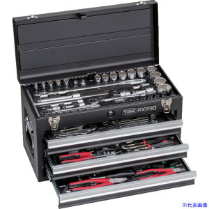 ��TONE �����p�H��Z�b�g �c�[���Z�b�g(�u���b�N�d�l) �Ԍ�508×���s232×����302mm TSXT950BK(8292432)