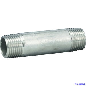 ■FLOBAL ねじ込み管継手 両長ニップル(ステンレス316TP) 04114903 呼び径(A)8/呼び径(B)1/4 VLN31602050(8365196)