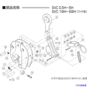 ���X�[�p�[ ���݃N�����v(SVC�|H)�p�΂� SVCS0.5H(8550594)